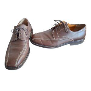 Mephisto Gaetan Brown Leather Oxford Shoe Men's Business Career Size 10.5